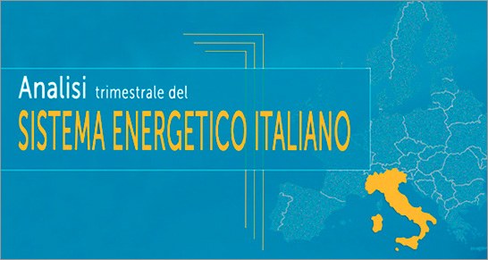 ENEA - Analisi trimestrale del sistema energetico italiano